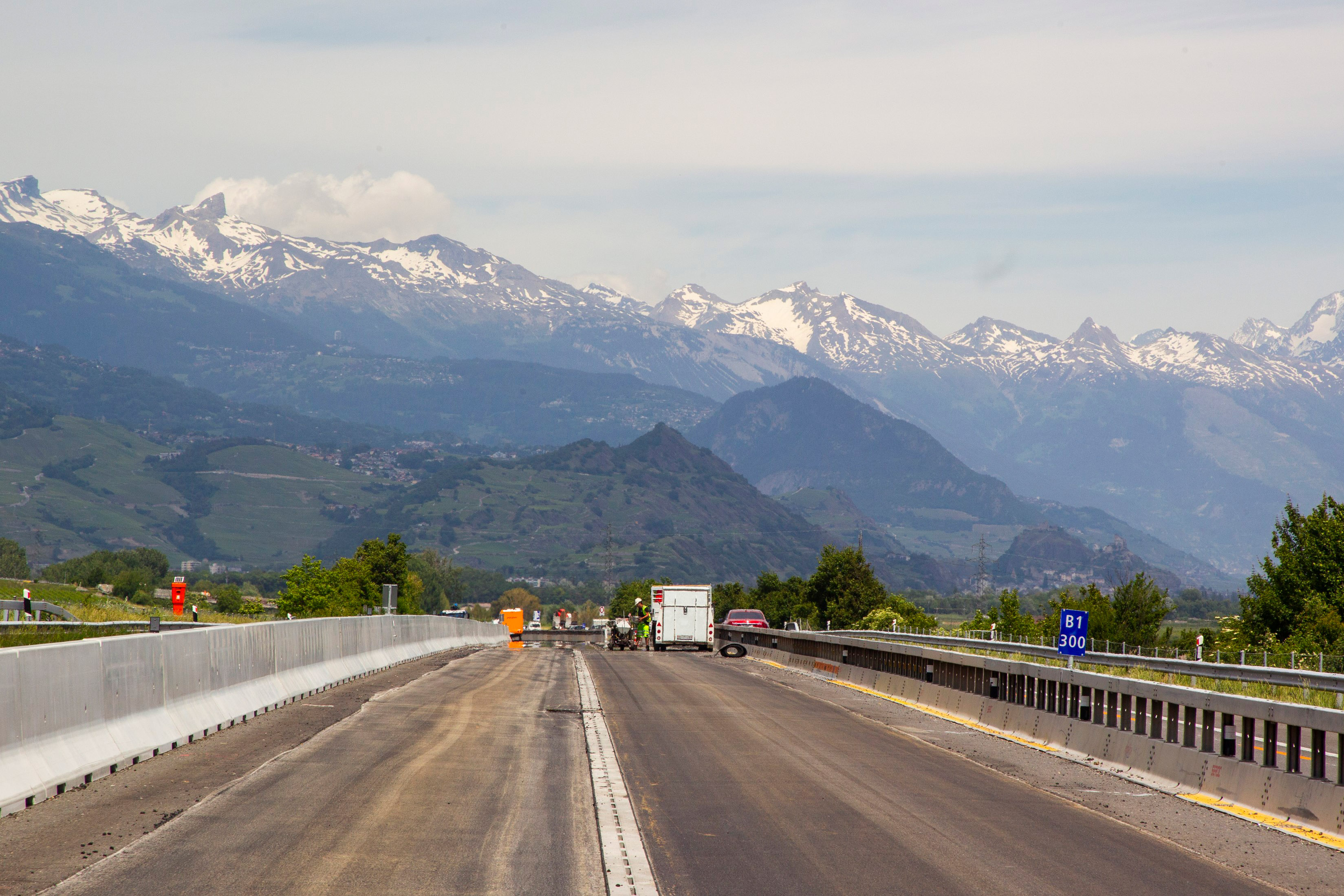 Fermetures nocturnes en vue sur l'A9 entre Riddes et Ardon
